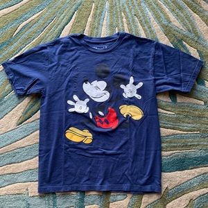 Disney Mickey Mouse Blue Tee Shirt